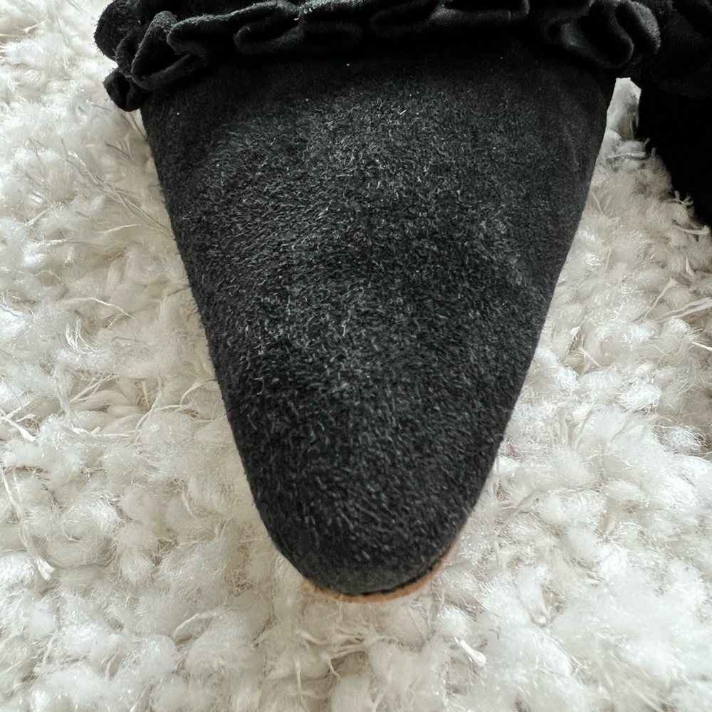 Manolo Blahnik Suede Ordido D’Orsay kitten heels - Picture 8 of 14